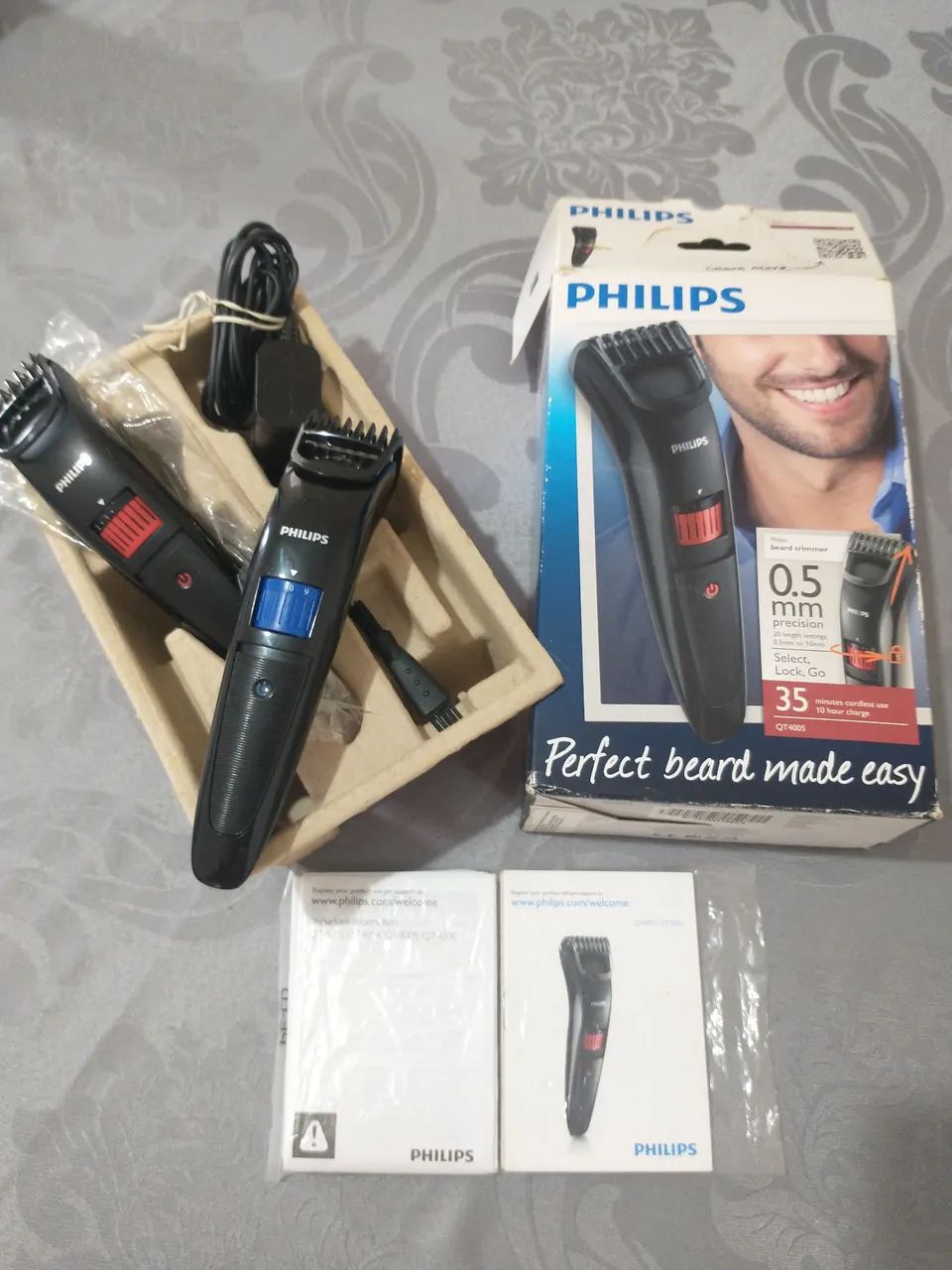 Duas Máquinas Aparador Barbeador de Barba Philips 