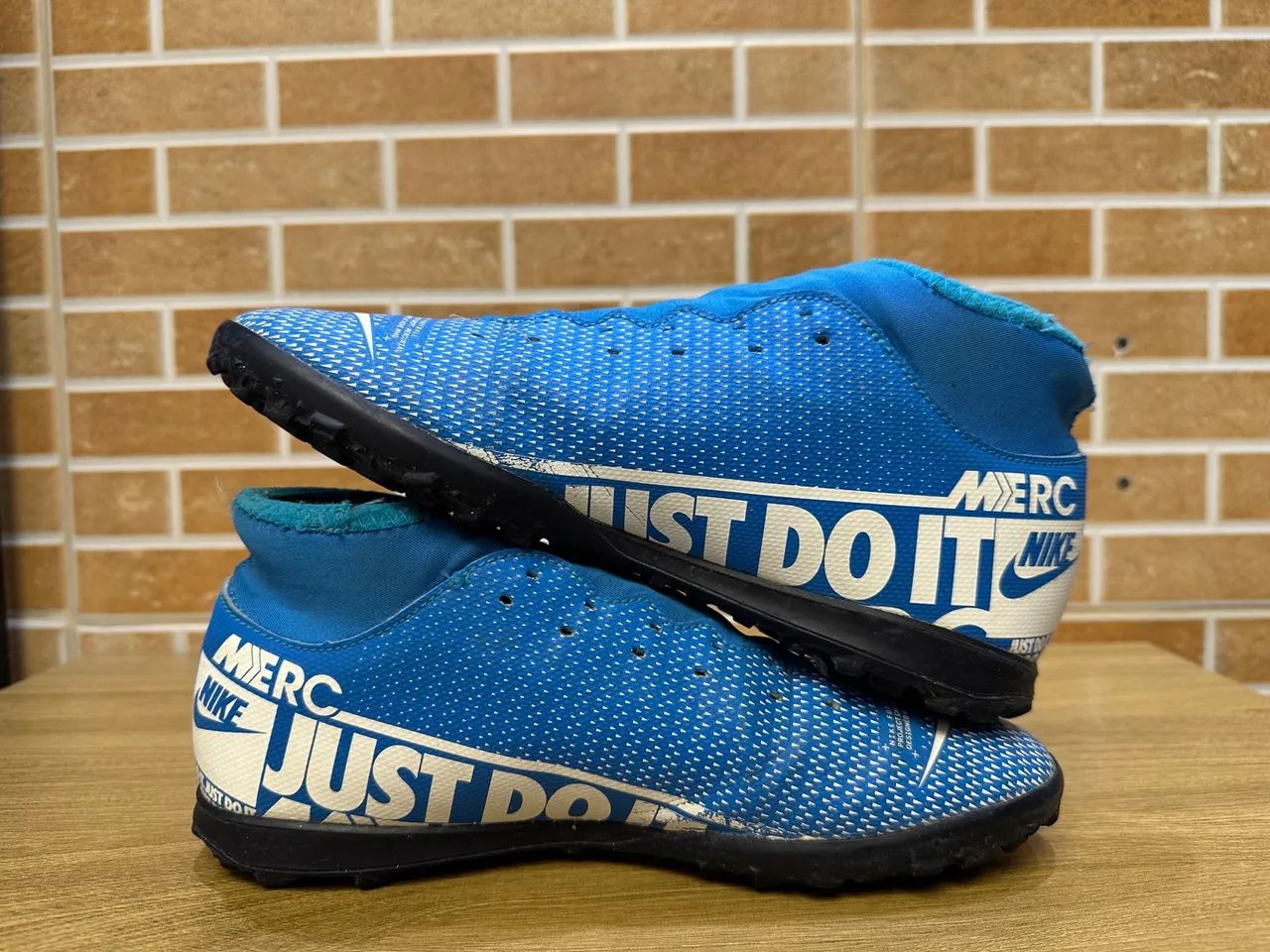Chuteira Nike Mercurial Superfly 7 Club - Azul - Foto 3