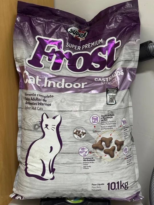 Ração gatos ambientes internos senior 10kg