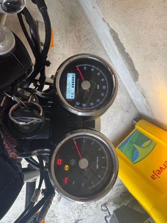 Royal Enfield Continental GT 650cc - Vermelha - Impecável - Foto 3