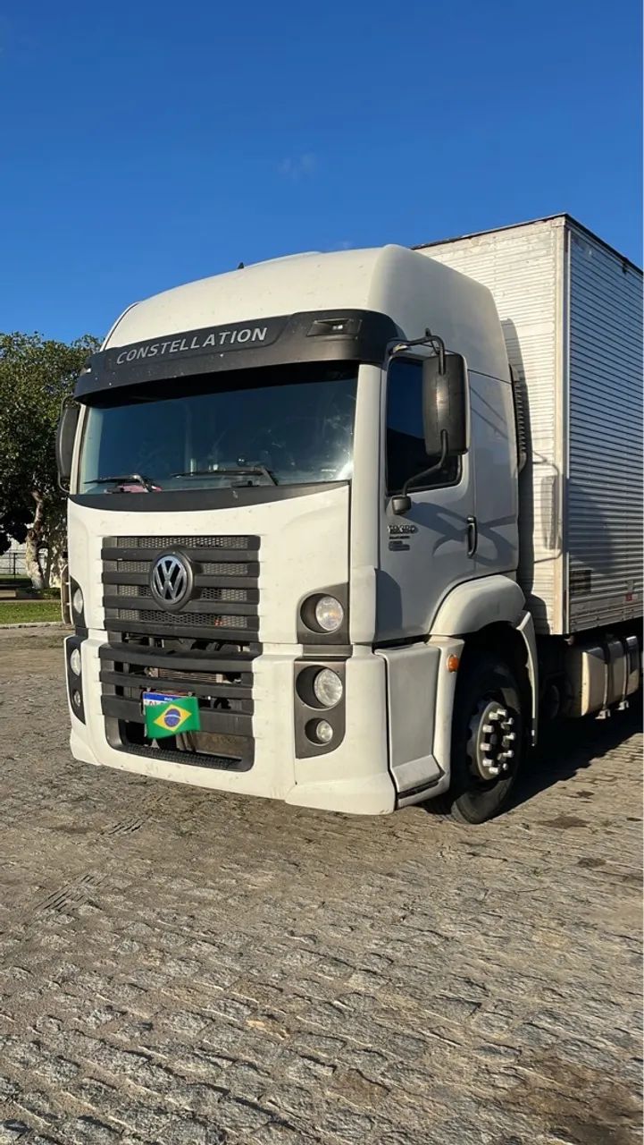 Caminhão baú toco VW constelation 19390, único no Brasil.  - Foto 5