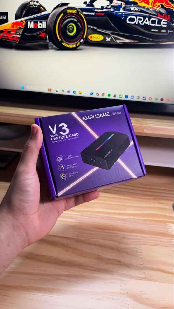 Placa de Captura de Vídeo FIFINE Ampligame V3