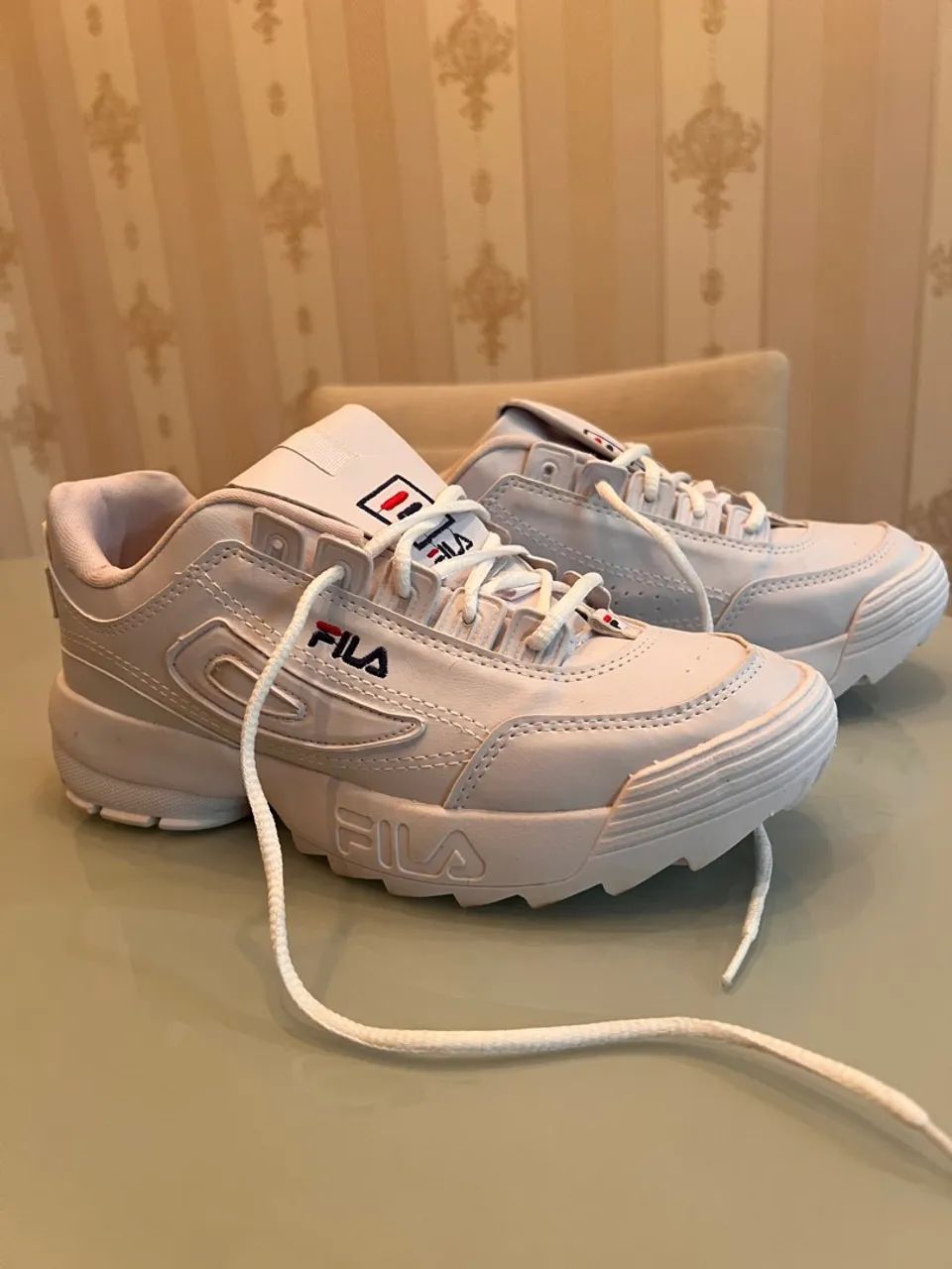 Shoe Tenis Fila Feminino Disruptor Feminino Tenis Fila Disruptor