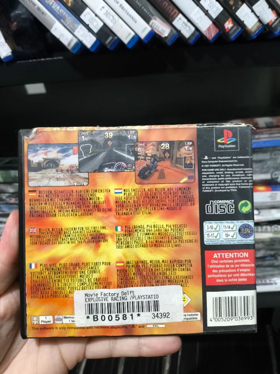 Explosive Racing PS1 - Foto 2