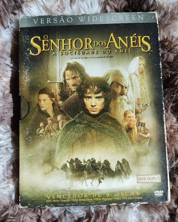 DVD O Senhor dos Anéis: A Sociedade do Anel