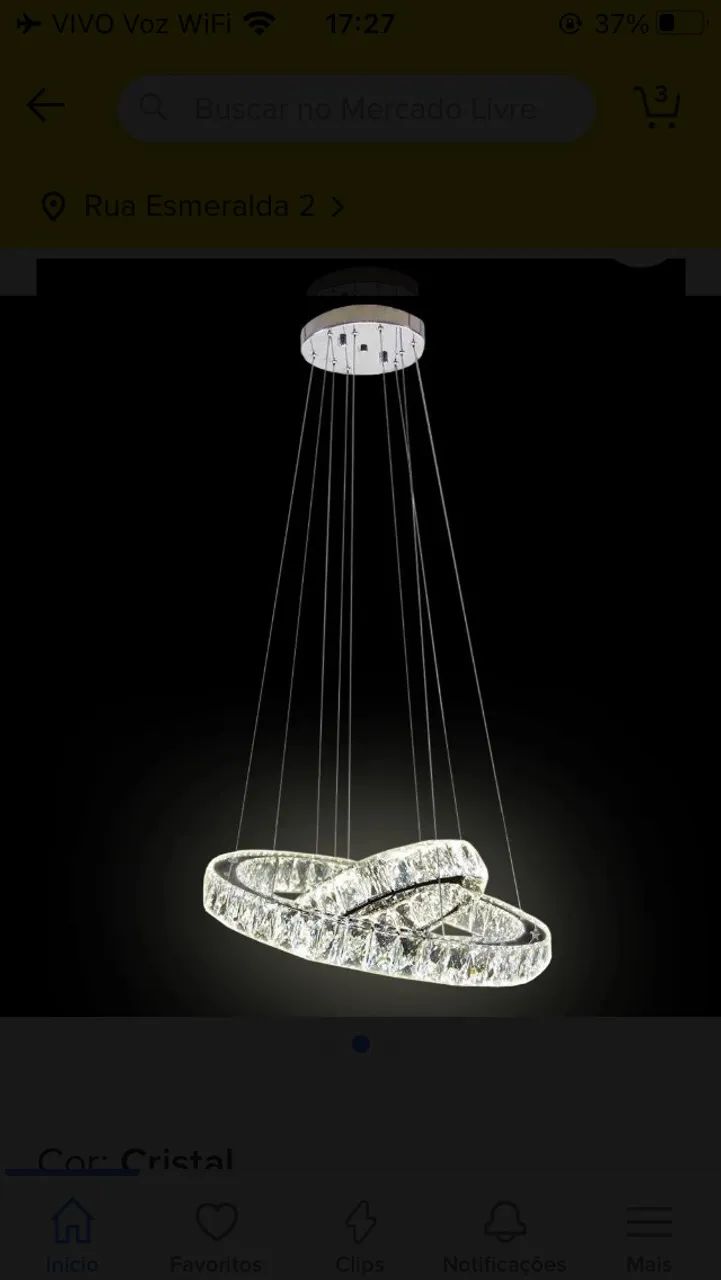 Lustre pendente 