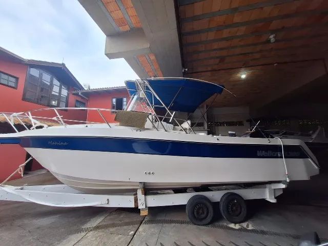 Lancha wellcraft 26 pés revisada nos detalhes - Foto 2