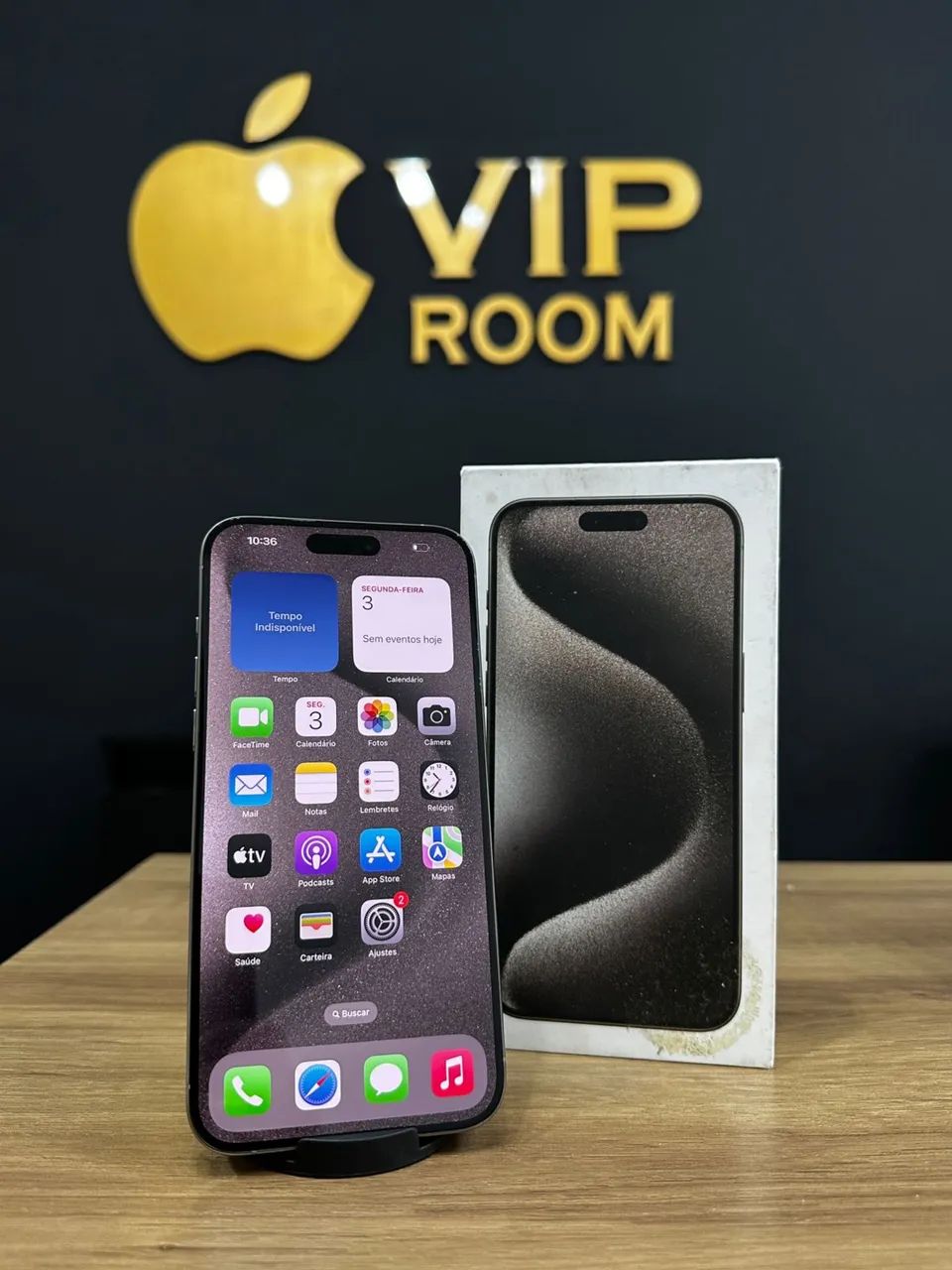 iPhone 15 pro Max 256gb natural - Celulares e Smartphones