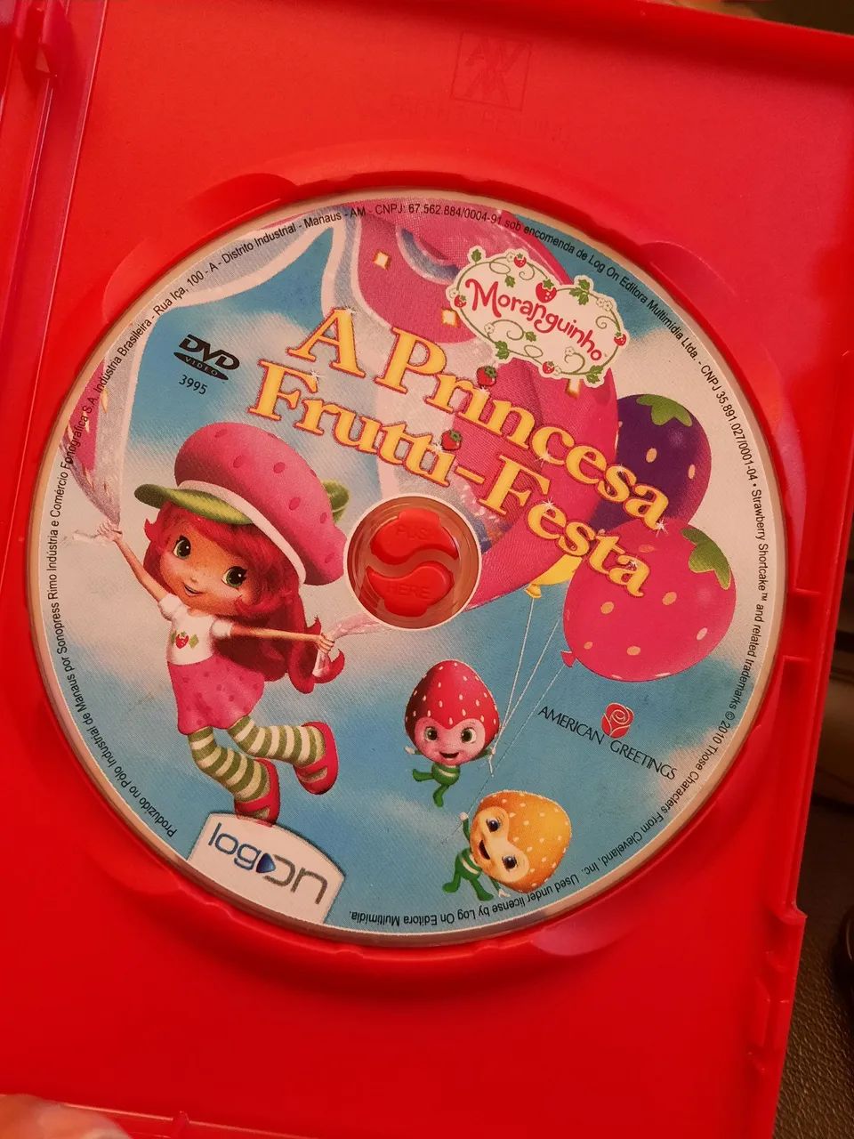 DVD Moranguinho A Princesa Frutti- Festa  - Foto 3