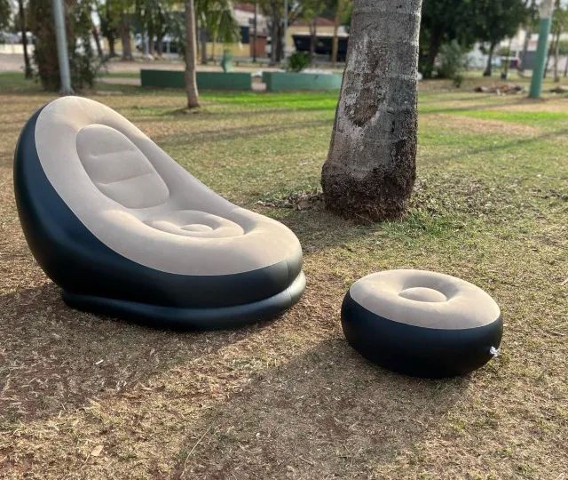 Puff Gigante Inflavel Super Confortavel  - Foto 3