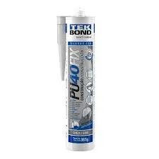 Adesivo PU40 Fix cinza 387g 280ml Tekbond - Foto 3