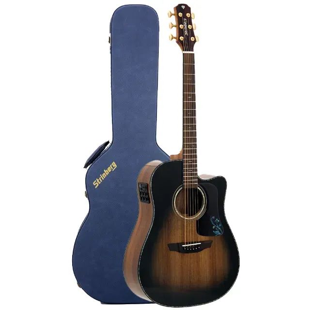 Violão Strinberg Diamond DD6SC KOA Folk com Case