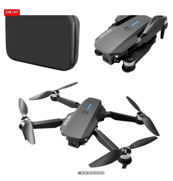 Drone E88 Evo Câmera Dupla 4k Motores Brushless 500 metros