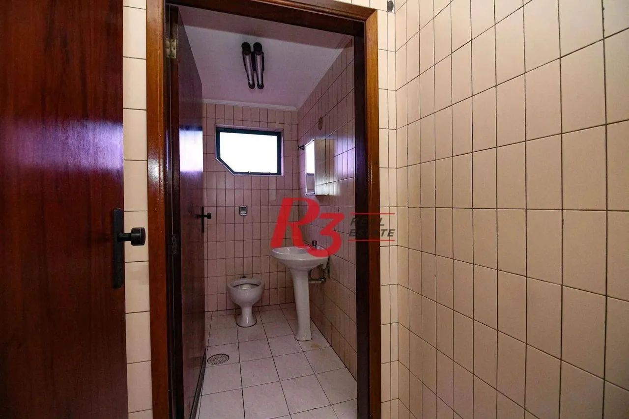 Sala para alugar, 121 m² por R$ 5.000,00/mês - Vila Mathias - Santos/SP - Foto 2