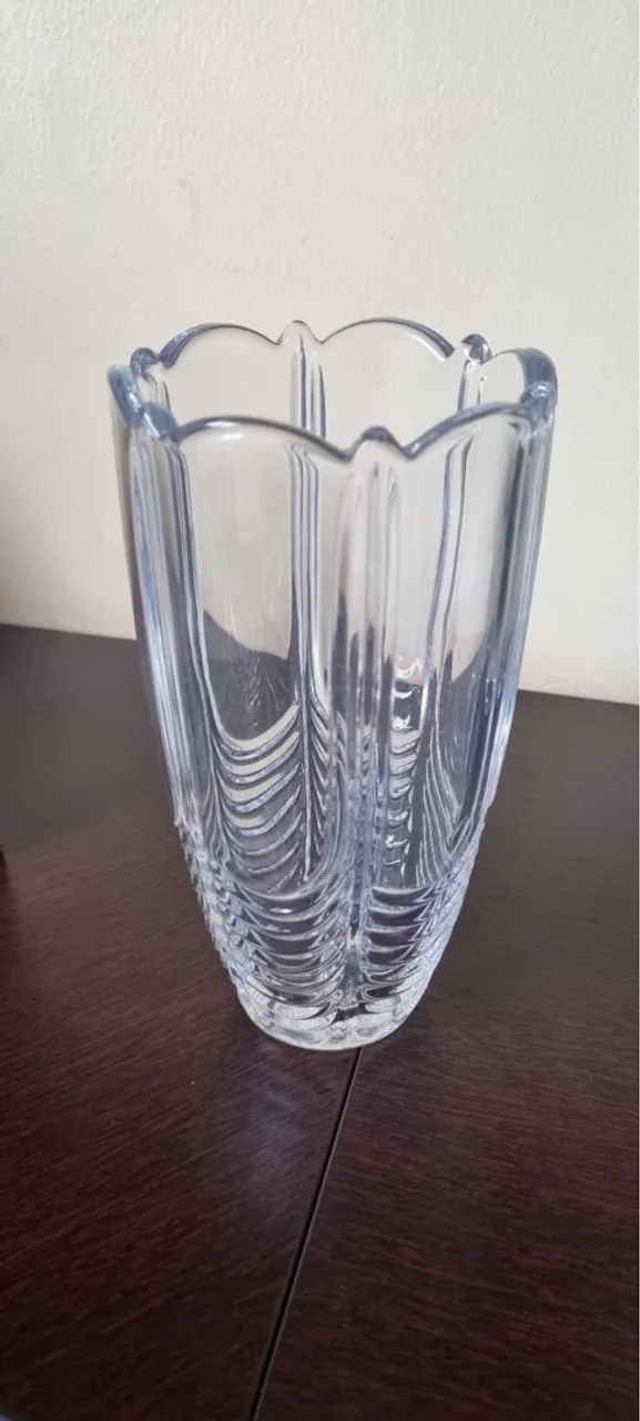 Vaso de cristal crystalite bohemia czech