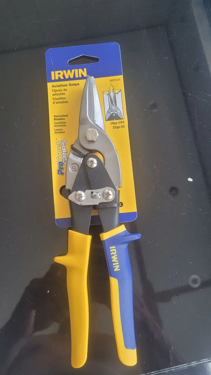 Tesoura para Metal Irwin Aviation Snips 18ga-CRS - Foto 4