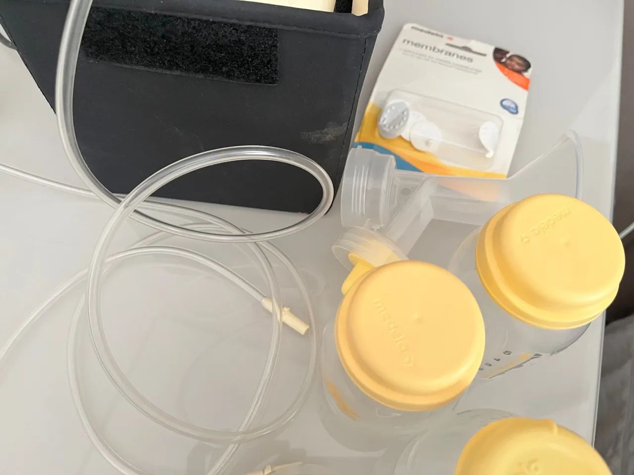 Extrator de Leite Materno Medela in Style advanced duplo - Foto 4