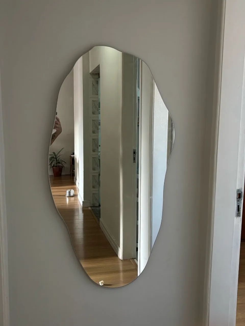 Espelho orgânico novo