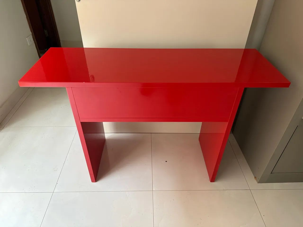 Aparador Laqueado vermelho Moderna - Foto 3
