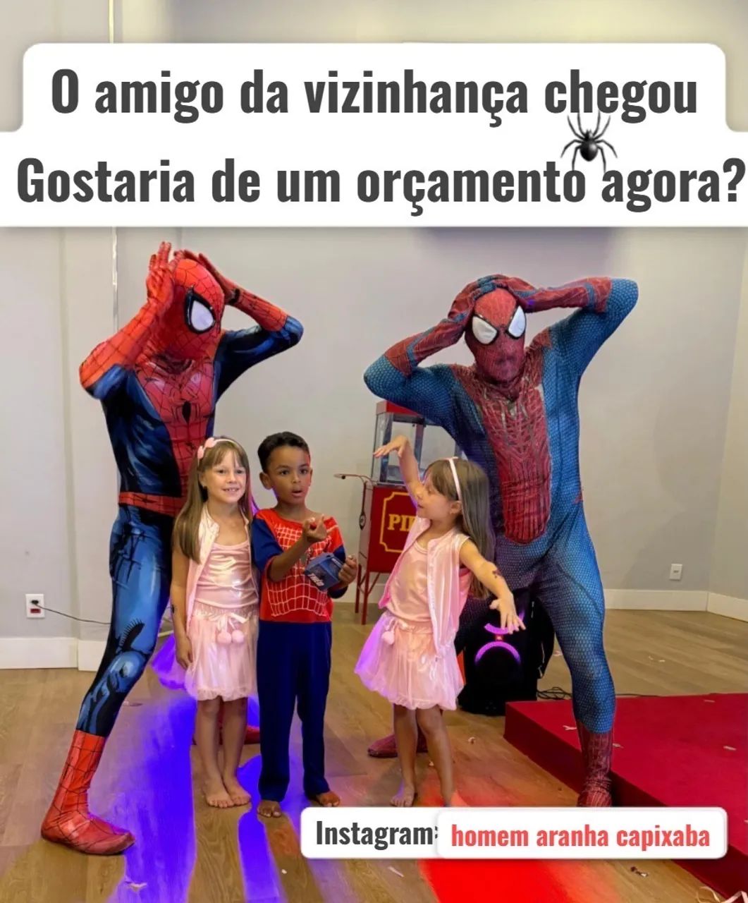 Homem-Aranha para Festa Infantil ? Agenda 2026 Aberta - Foto 3