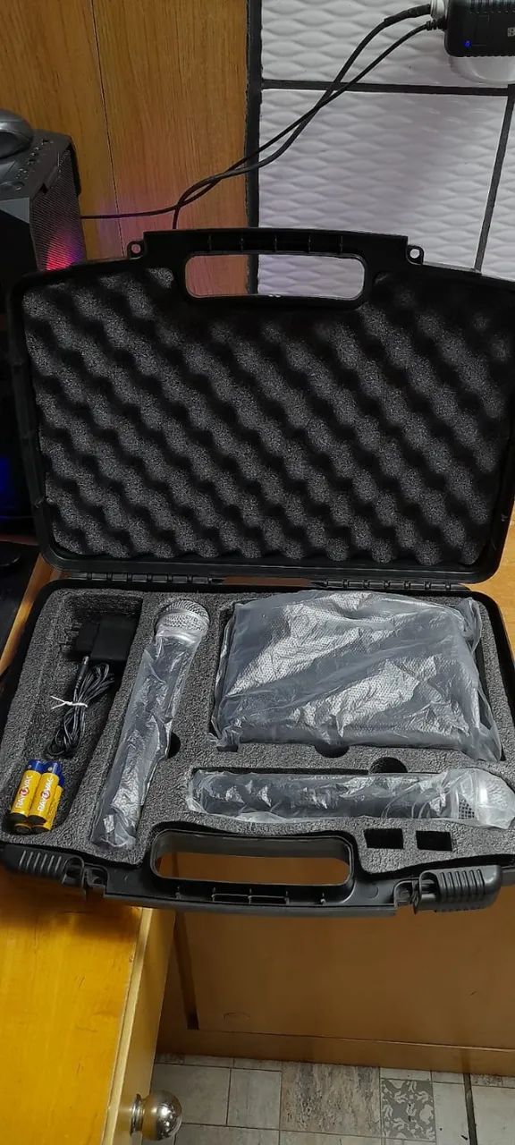 Microfone sem fio Leson - Troco - Foto 4