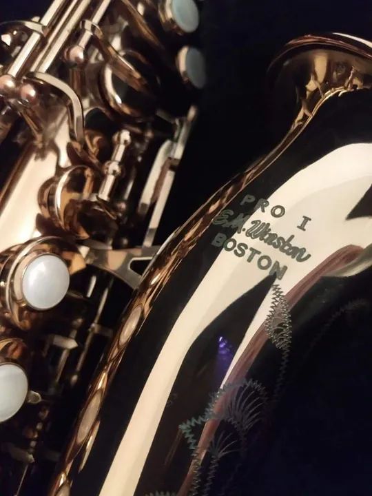 Sax Soprano Winston Boston Pro I anos 90 intacto - Foto 2