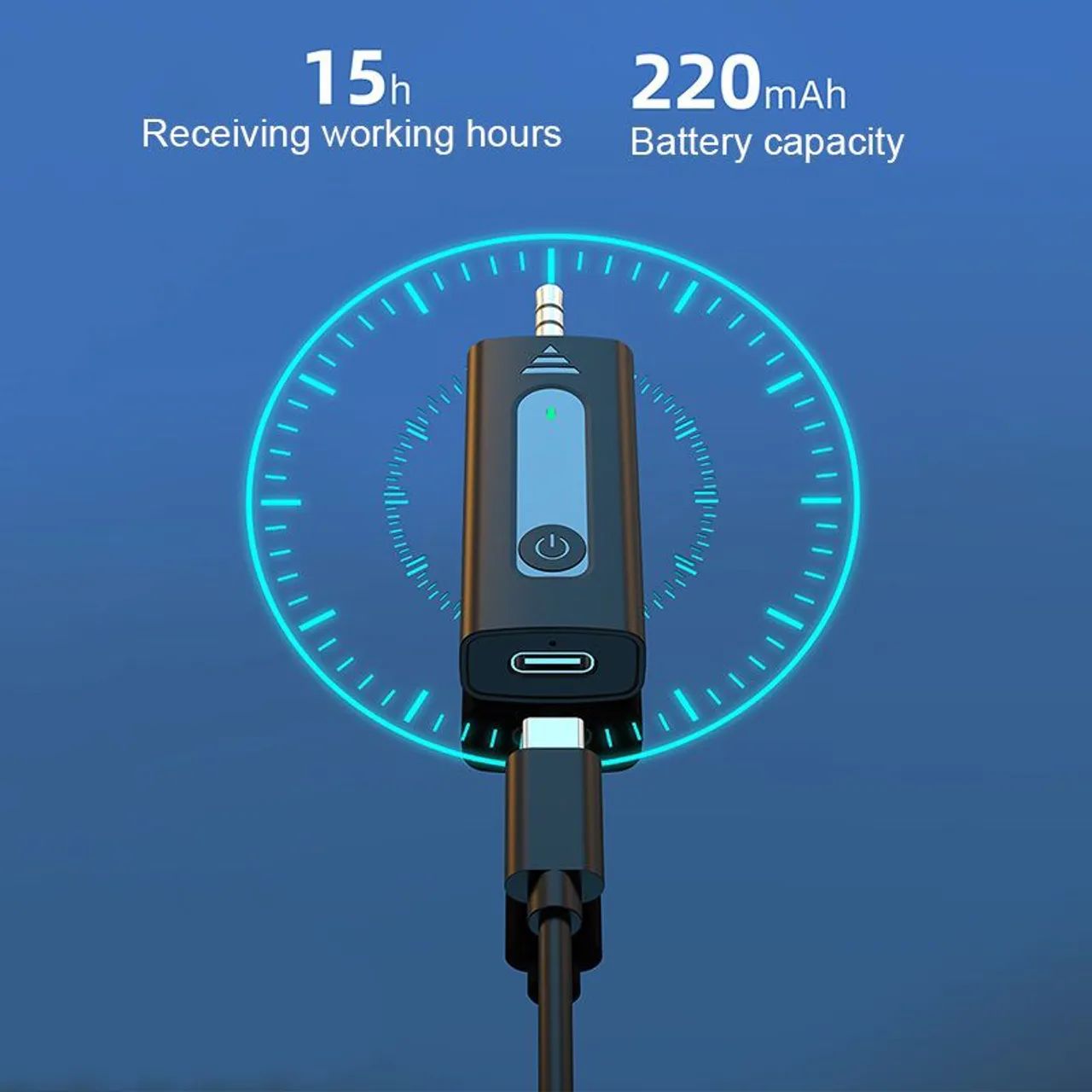 Microfone Sem Fio K35 para Câmera e celular (produto novo)s - Foto 2