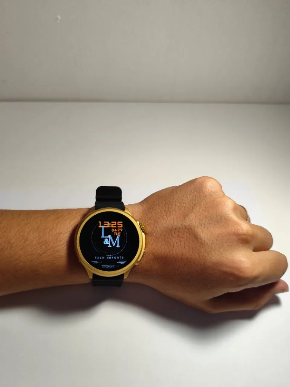 Smartwatch S9 Ultra Pro Redondo Dourado
