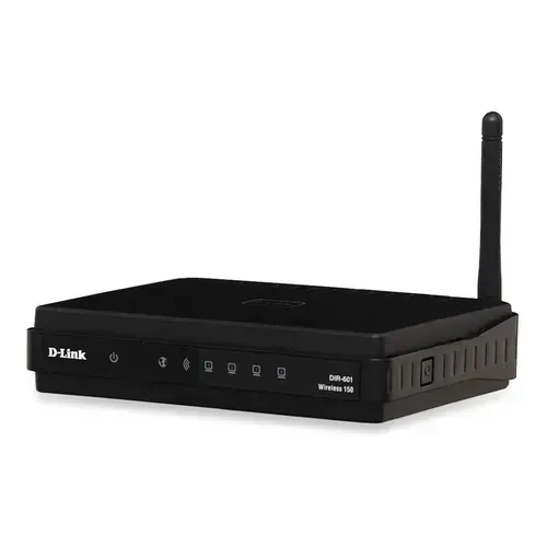 Roteador D-Link sem fio N DIR-600 preto 110V