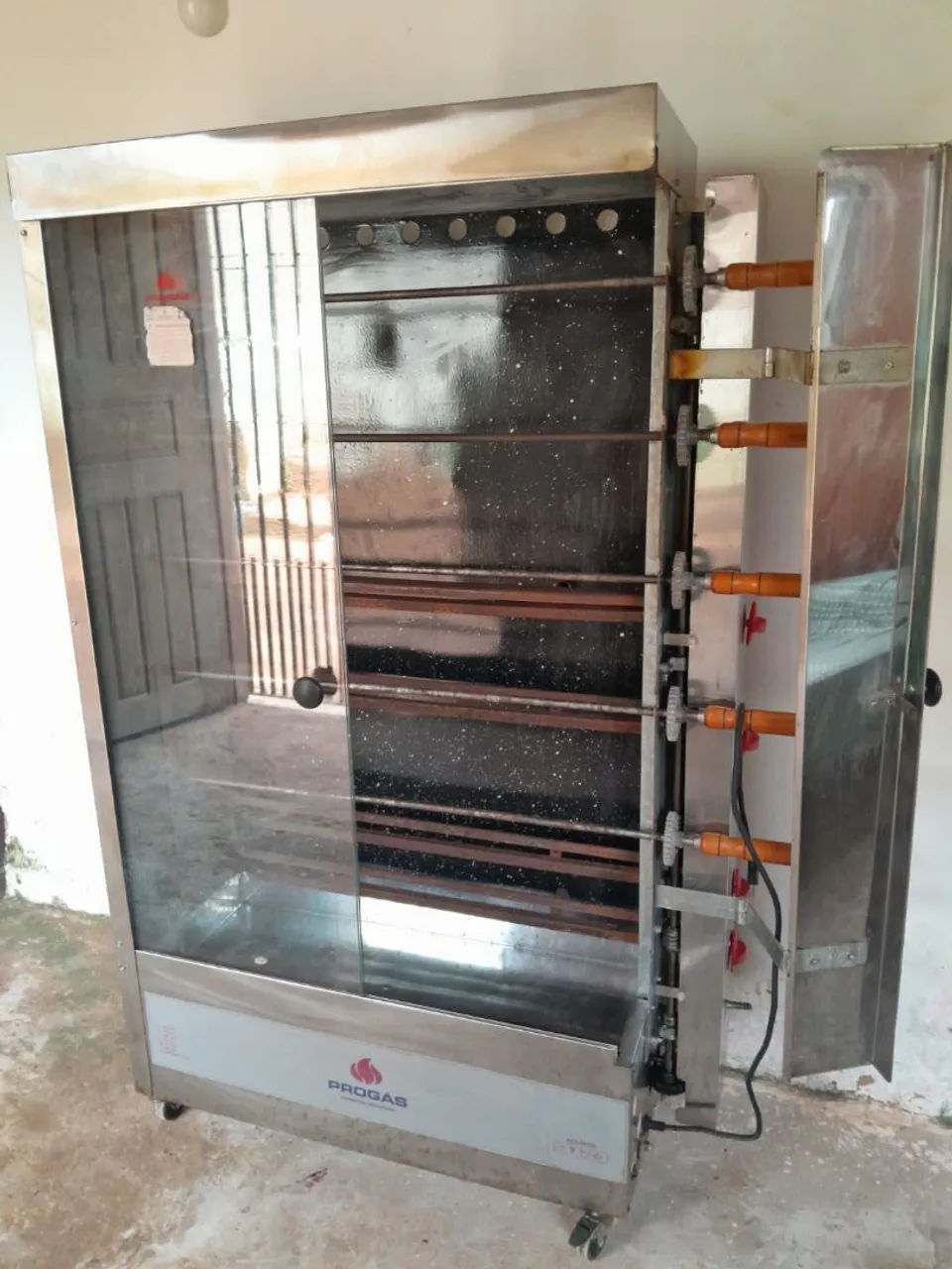 Forno rotativo assado de frango 