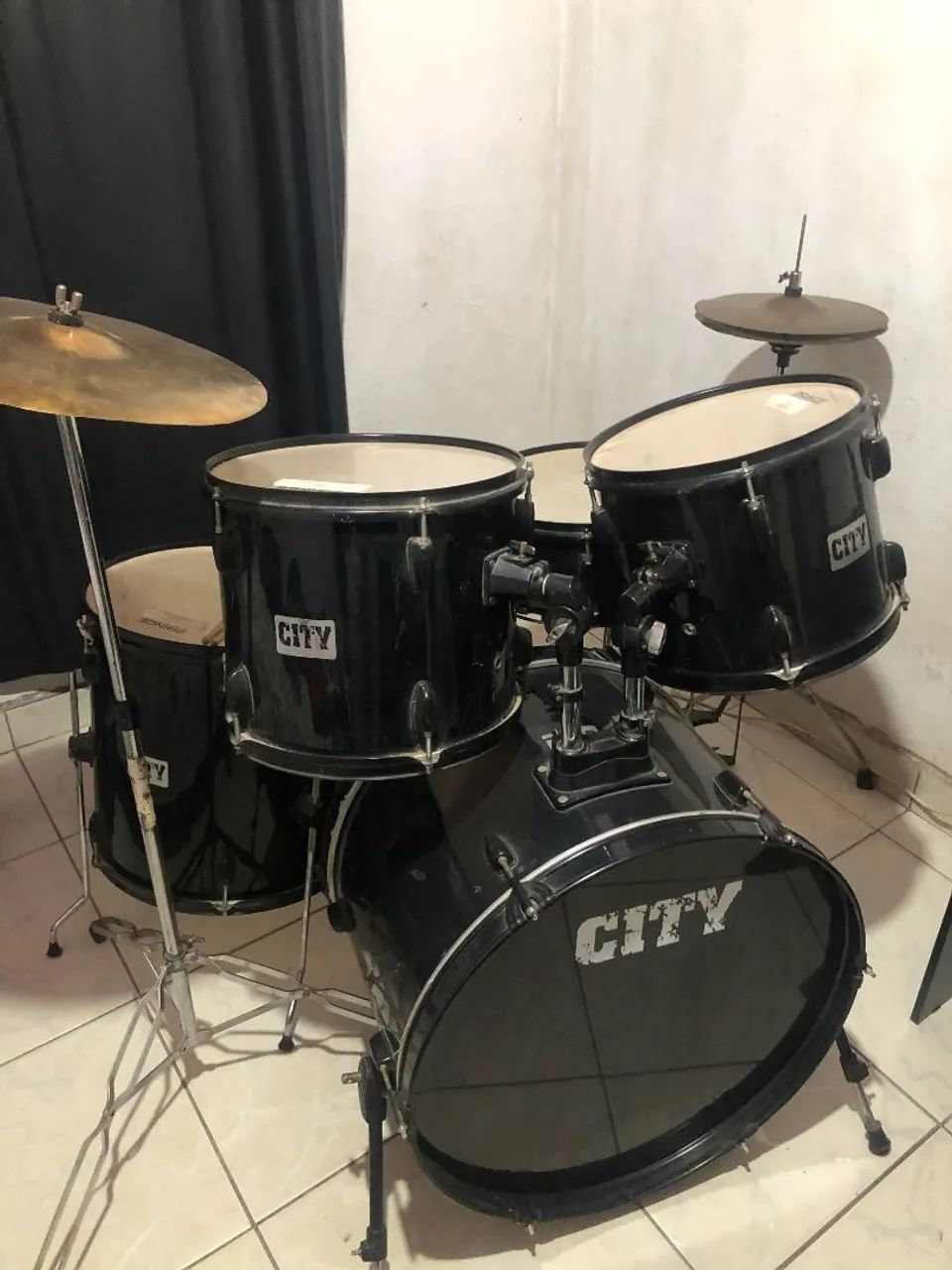 Bateria City Completa