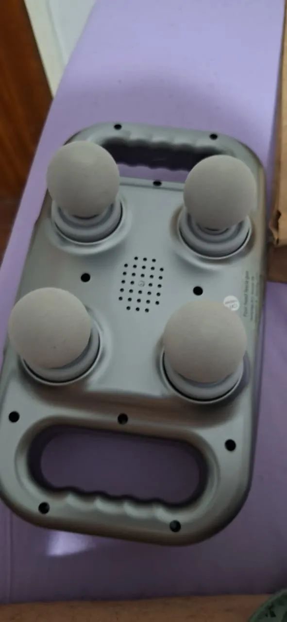 Pistola Massageador Elétrico Muscular 4 Pontos Profissional - Foto 5