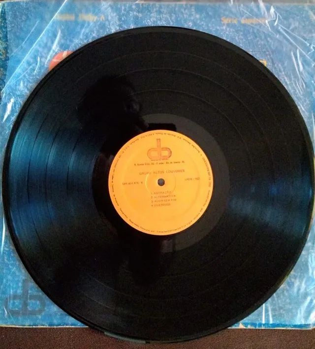 Lote 2 Lp's Discos de Vinil Gospel Evangélico - Grupo Altos Louvores - antigos - relíquia - Foto 4