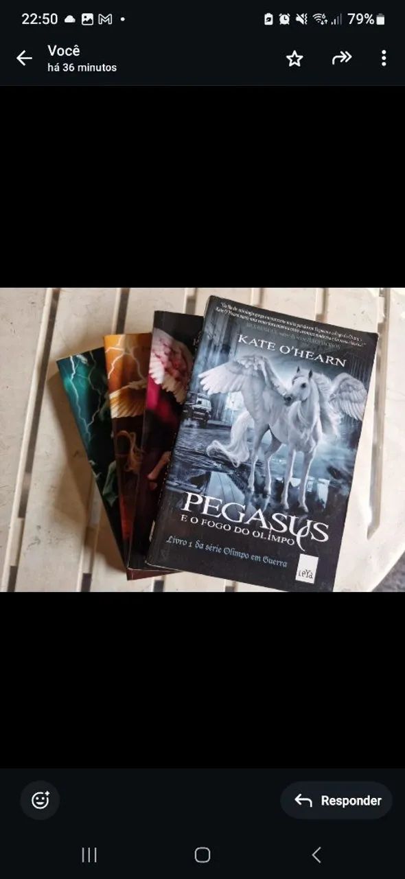 Pegasus e o Fogo do Olimpo - Livros da série Olimpo em Guerra