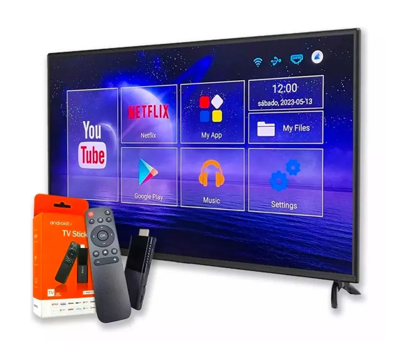 Tv Stick 4K Full HD Hdmi (Receba em sua casa) - Foto 2