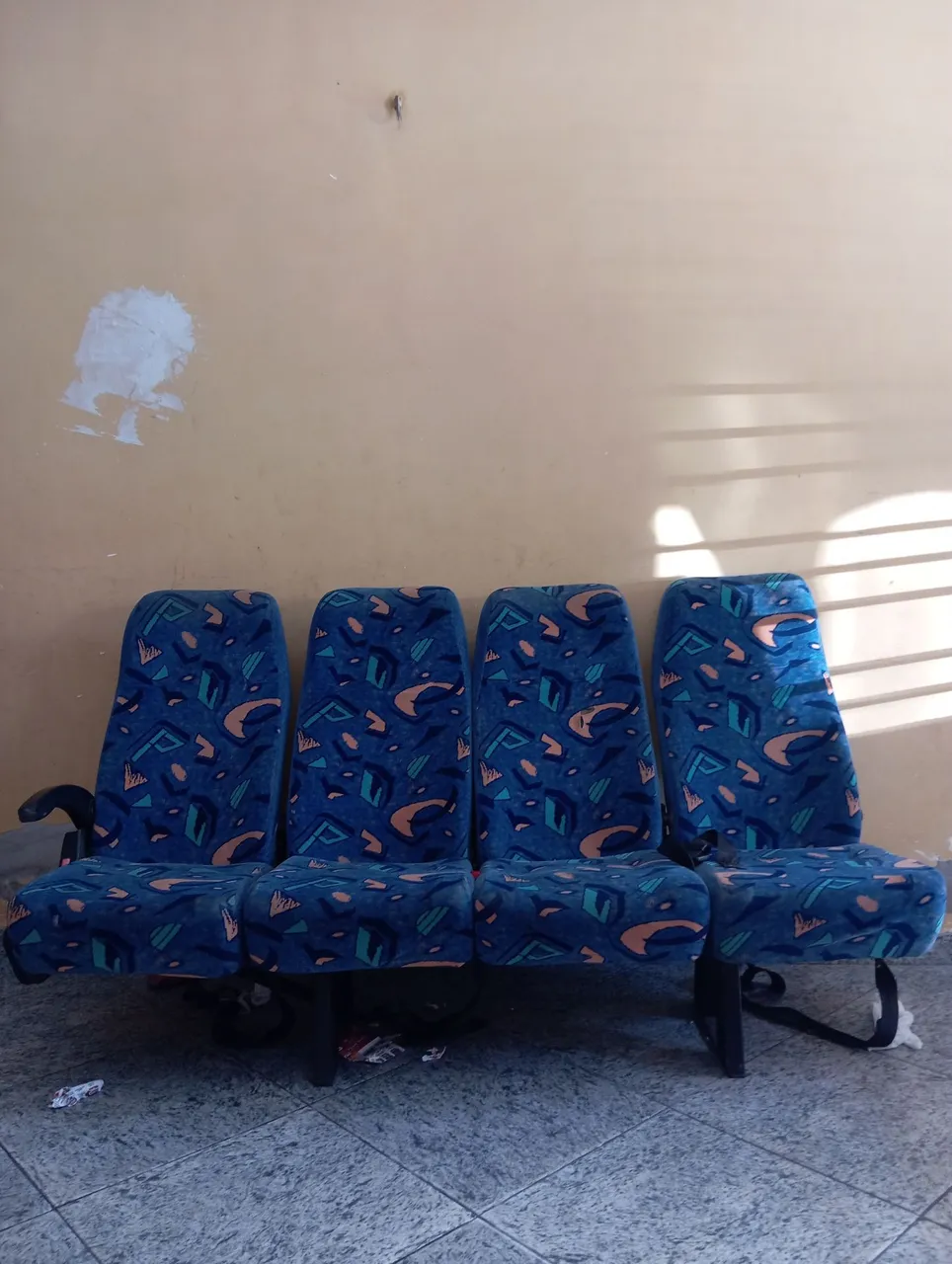 Bancos de ônibus/van - Conjunto com 4