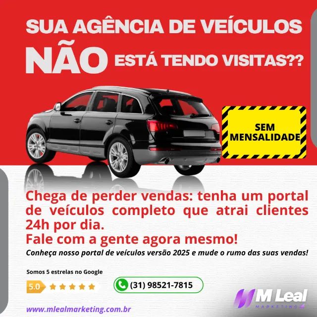 Site para Agência de Carros