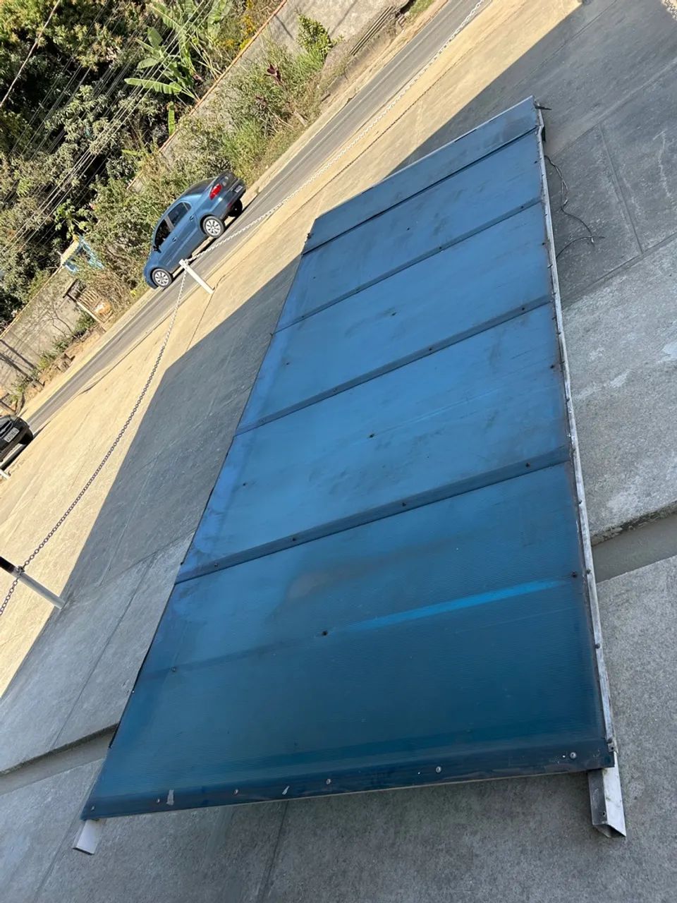 Toldo de Alumínio e Acrílico - 5x2 Metros - Foto 2