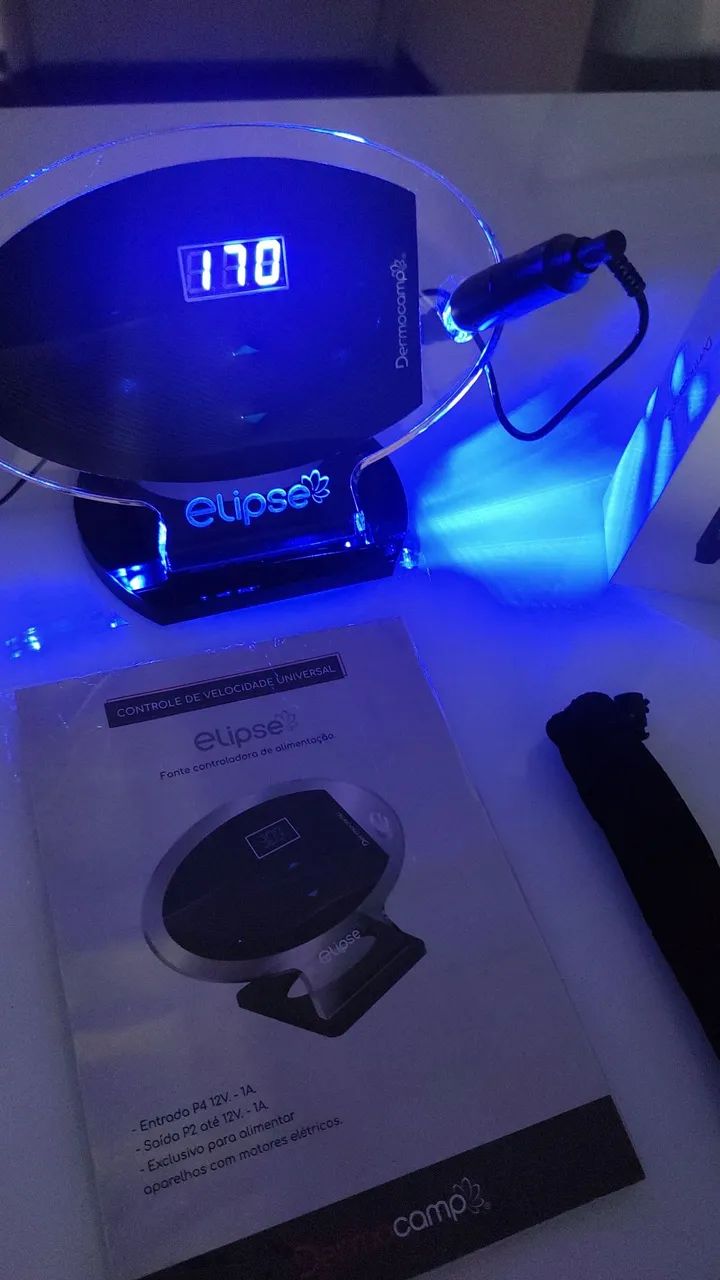 Dermógrafo Dermo Camp COMBO ELIPSE PRETO + DERMÓGRAFO SHARP PRÓ 300 BLACK/ Cristal - Foto 4