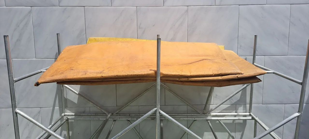 Estrutura de alumínio para macas de bronze - Foto 2