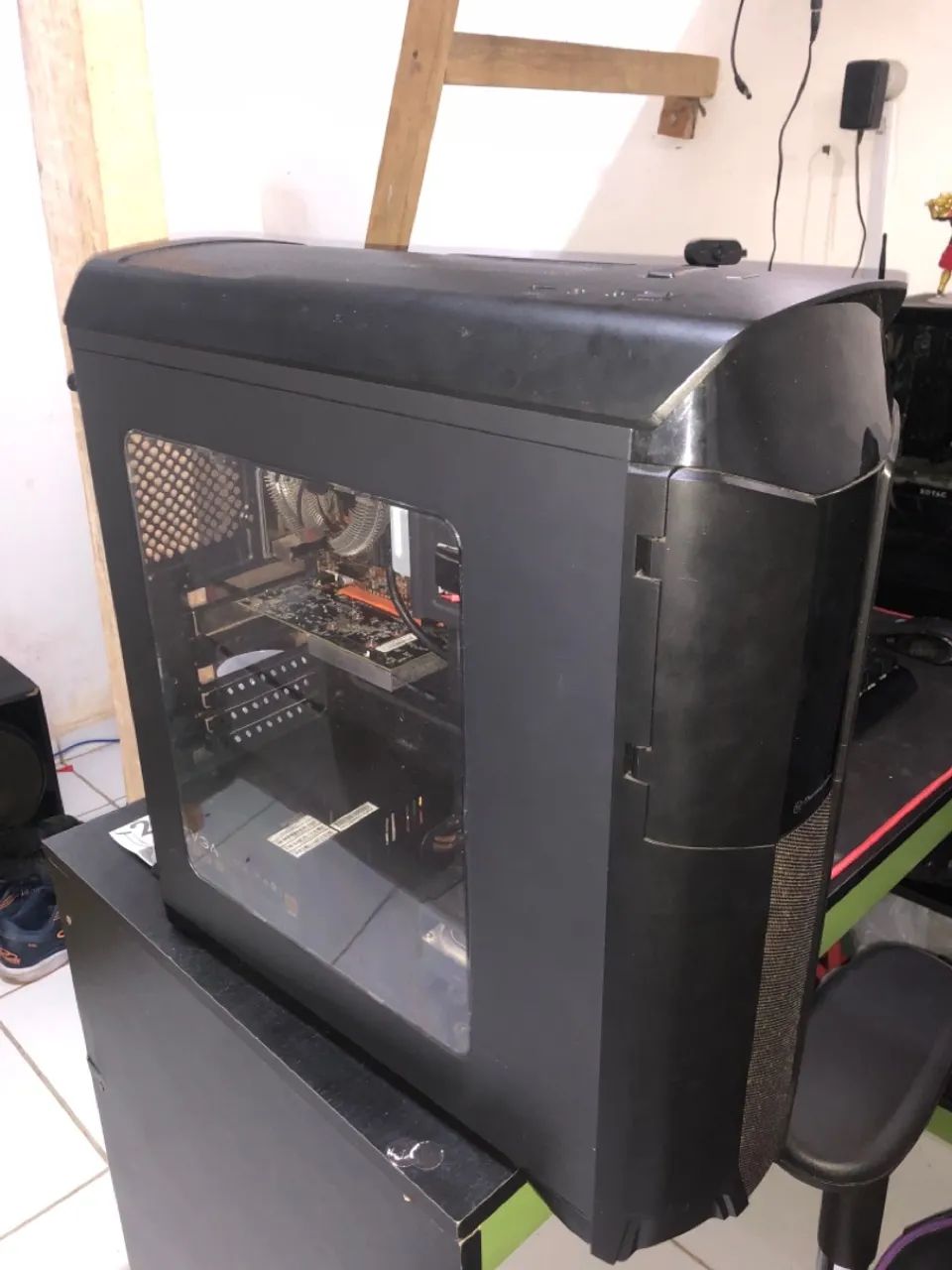 PC + volante logitech gt driving force (leia o anúncio)