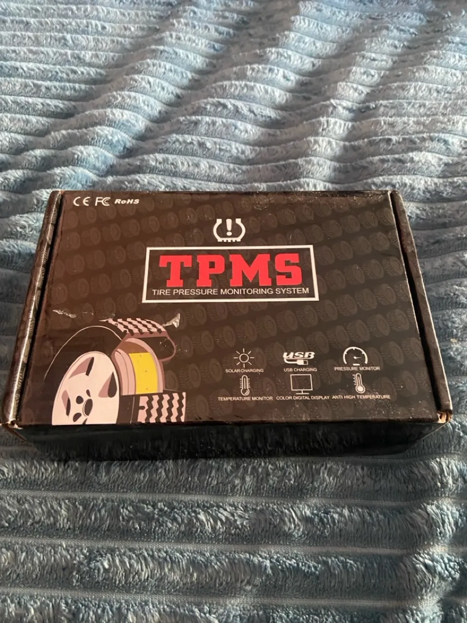 TPMS - Monitor de Pressão e Temperatura dos Pneus