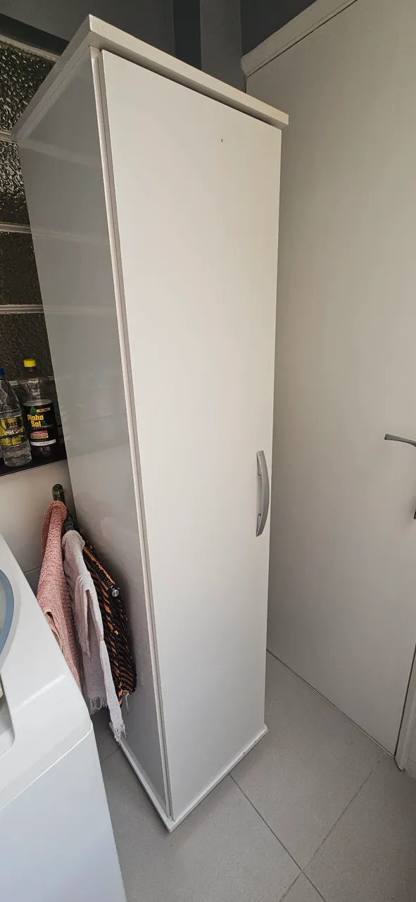 Armário Branco de Porta Única