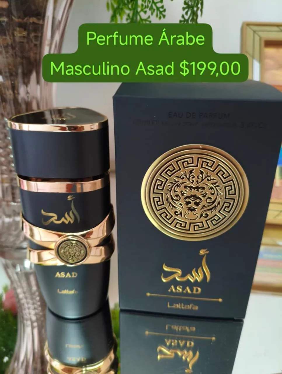 Perfume Árabe Masculino Asad - 100ml