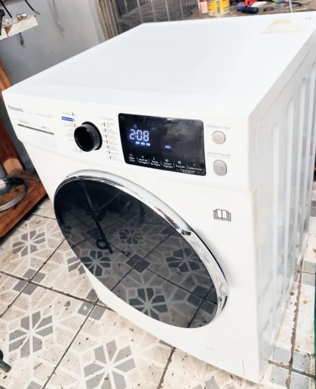 Lava e Seca Panasonic Inverter 12 Kg Branca 127 V - Foto 5