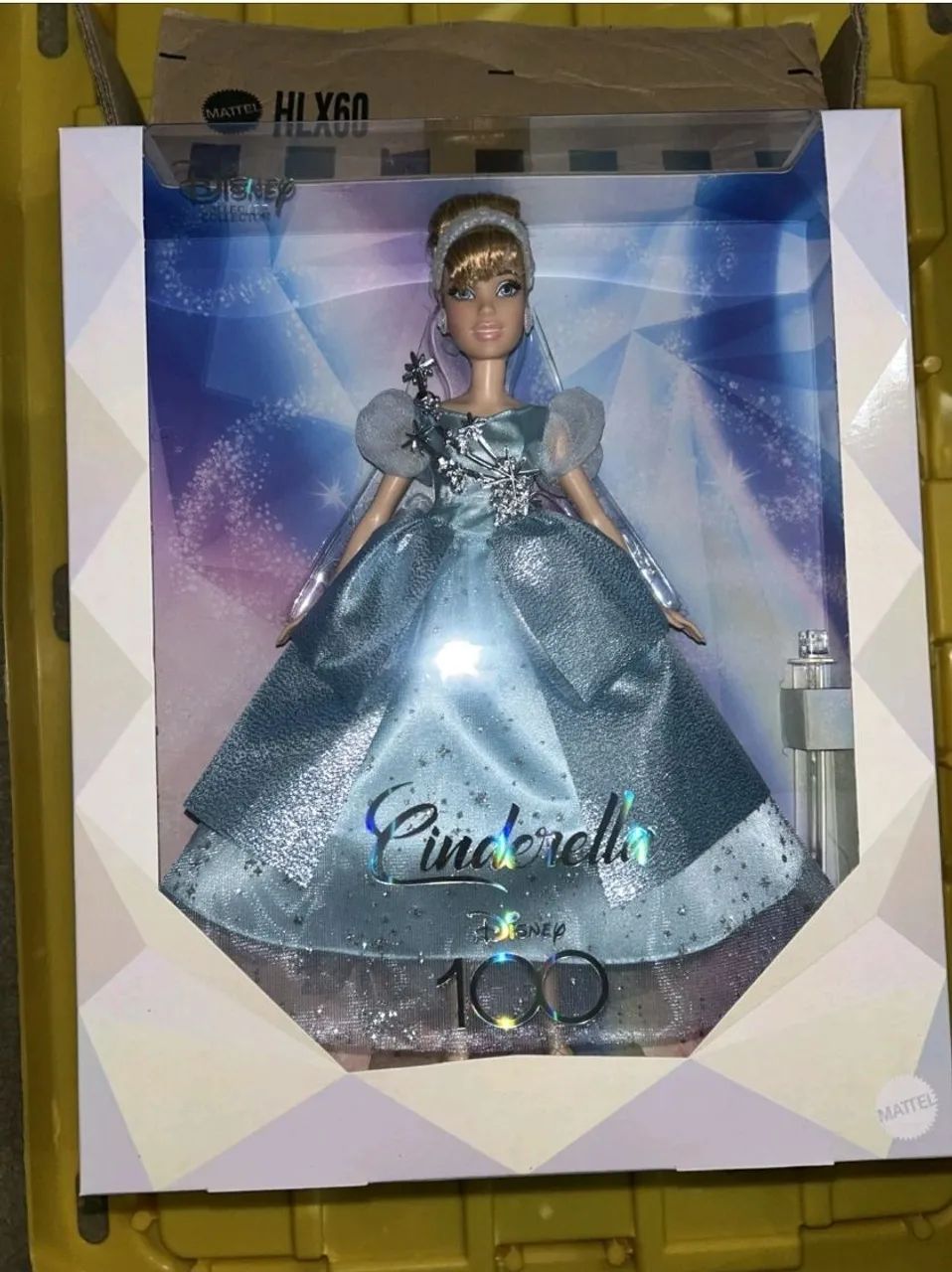 BONECA PRINCESA CINDERELA DISNEY 100 MATTEL