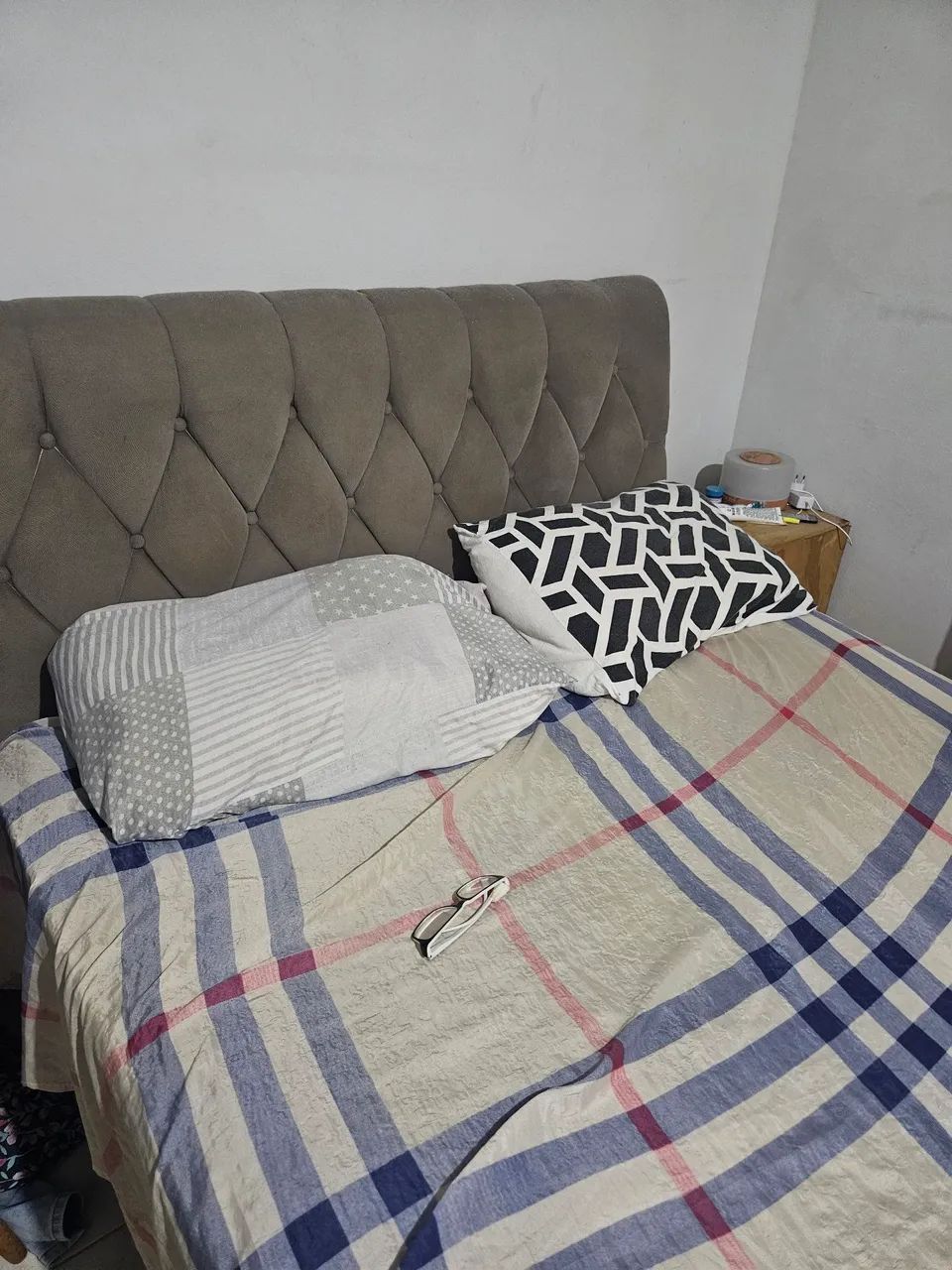 Cama Box Queen com Cabeceira