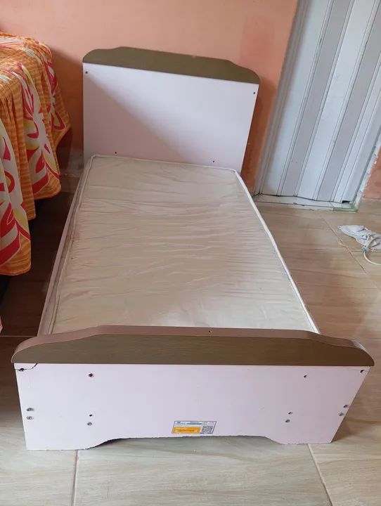 Berço de Bebê rosa 3 em 1 - Foto 3