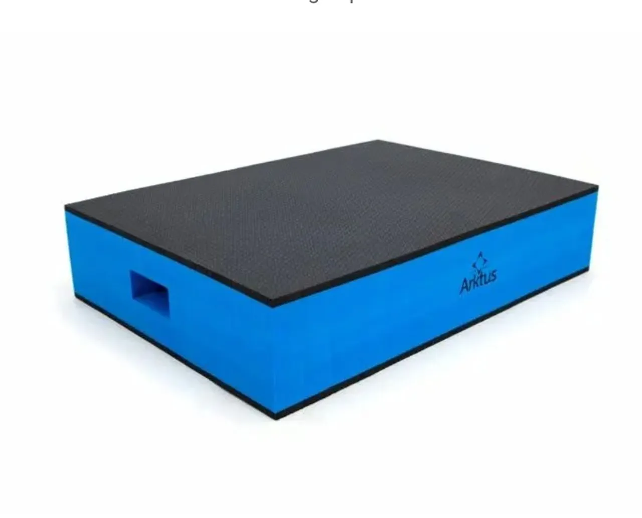 Step em EVA - 48x34x10 cm - Azul e Preto - Arktus
