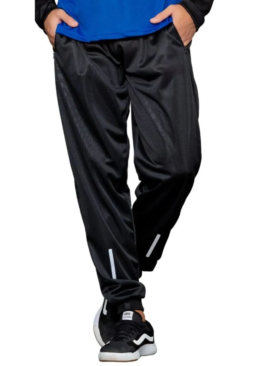 Calça Jogger Esportiva Preta - Conforto e Estilo! - Foto 2